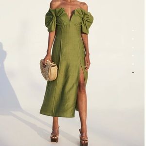 Cult Gaia Muna Dress- Palm